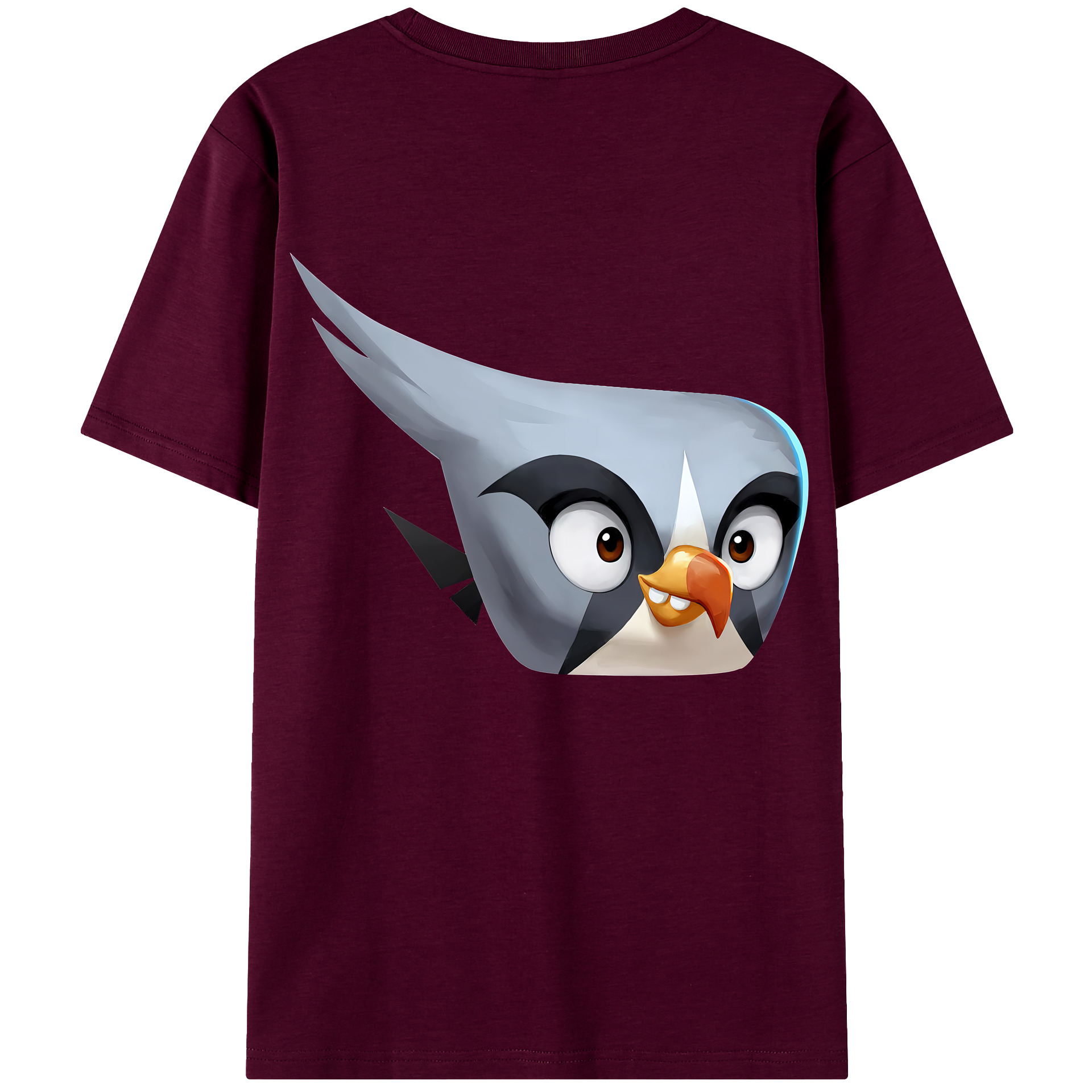 （画像用） Angry Birds アングリーバード レディース半袖Tシャツ(バックプリント)